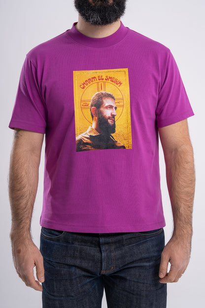 GÜNDEM Charm El Sheikh purple t-shirt for men (Fall/Winter 2025).