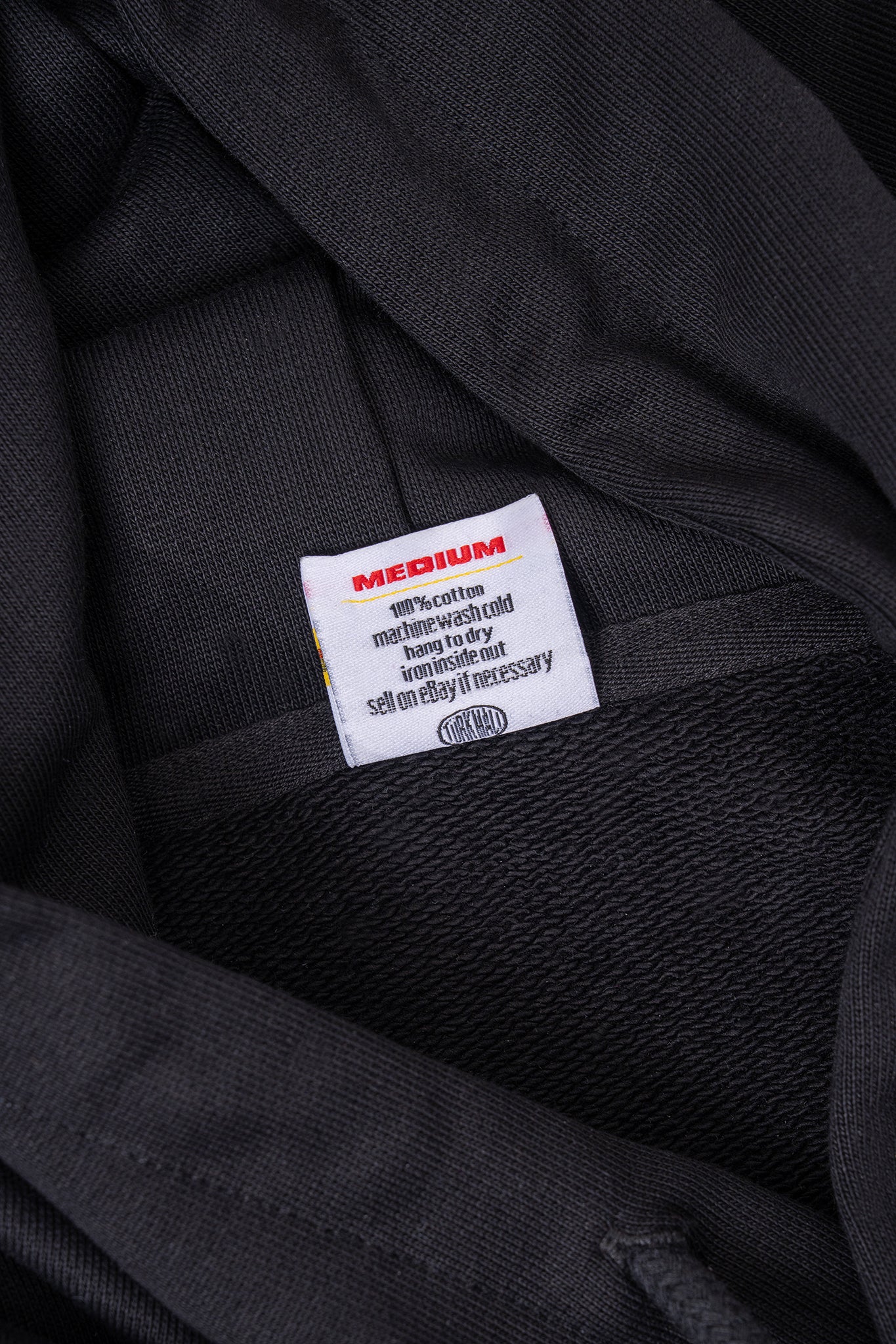 GÜNDEM Discourse hooded sweatshirt (unisex fit) for the 2025 Fall/Winter collection.