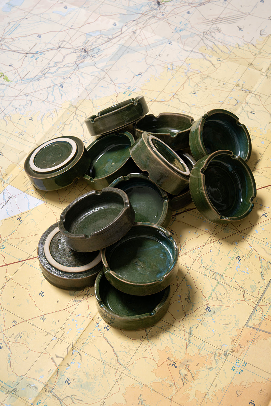 OD Green Ashtray
