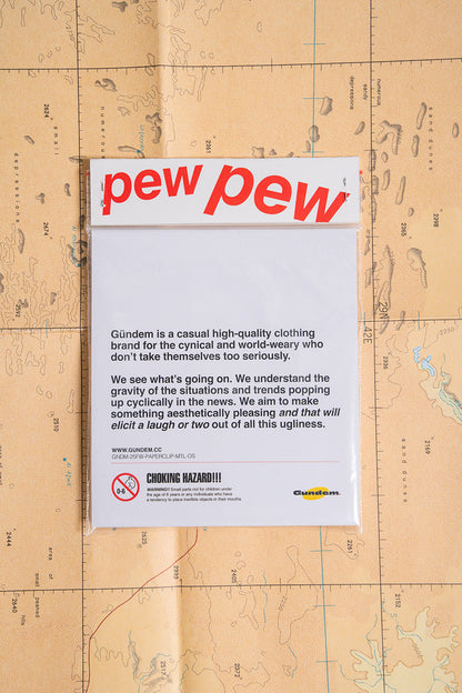 Paper Clip Bullets